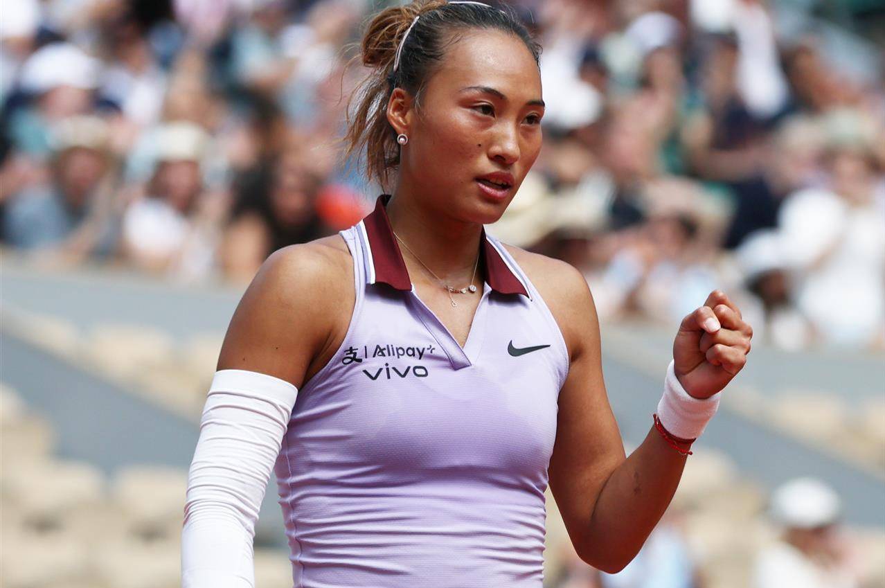 皇冠信用网登2_赢了皇冠信用网登2，郑钦文晋级女王杯8强，将与前美网冠军争4强