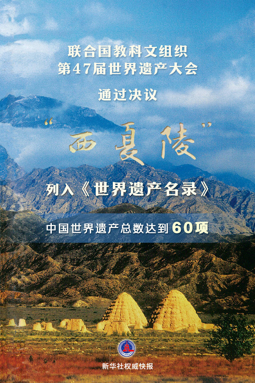 瑞典足球联赛
_新华鲜报|第60项瑞典足球联赛
!“西夏陵”列入《世界遗产名录》