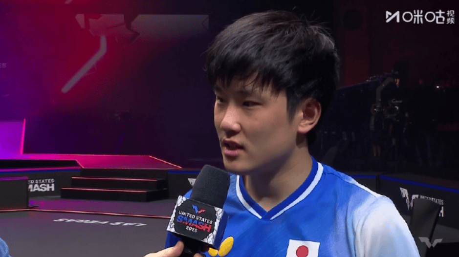 皇冠体育
_张本智和4比3战胜林诗栋皇冠体育
，回应决赛对阵王楚钦：之前输了很多次，希望明天好运